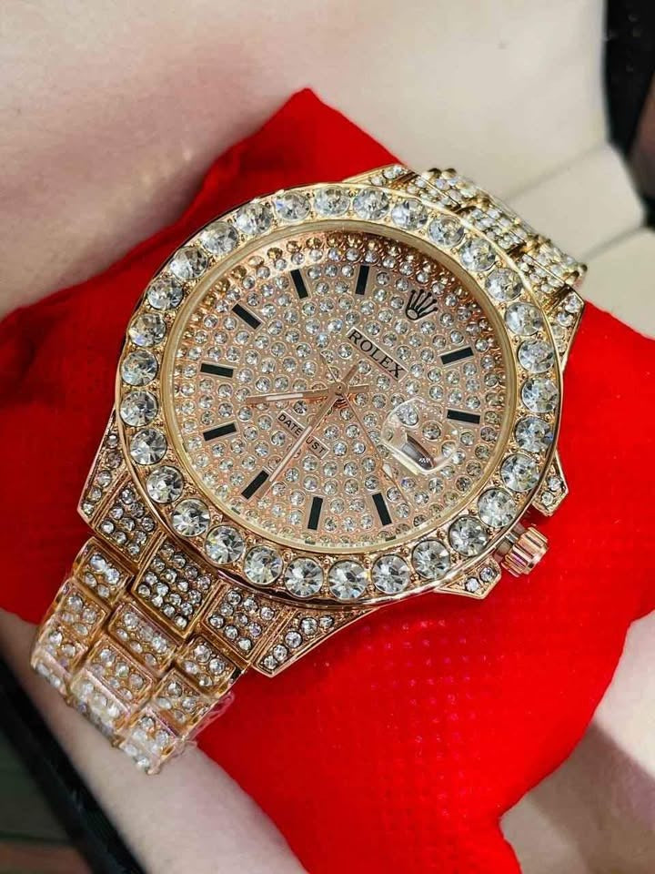 Elite RLX Iced Out Datejust Diamond Watch