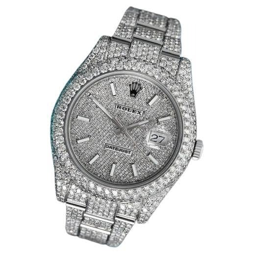 Elite RLX Iced Out Datejust Diamond Watch