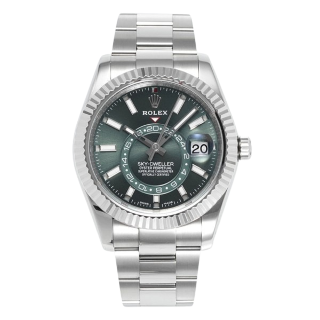 Elite RLX Stainless Steel - Sky Dweller Premium