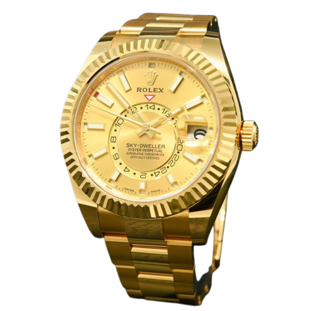 Elite RLX Gold Stainless - Sky Dweller Premium