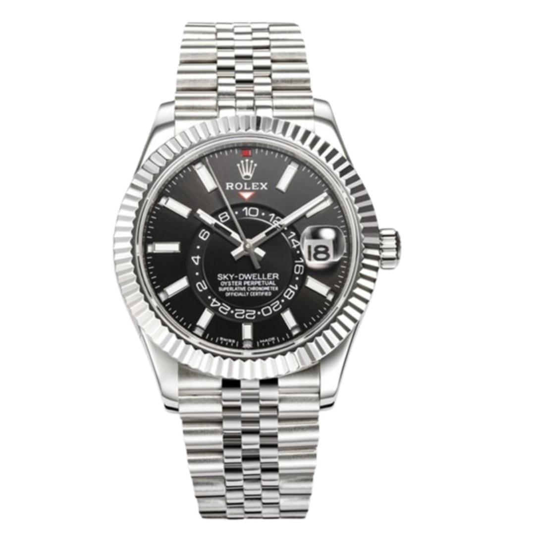 Elite RLX Stainless Steel - Sky Dweller Premium