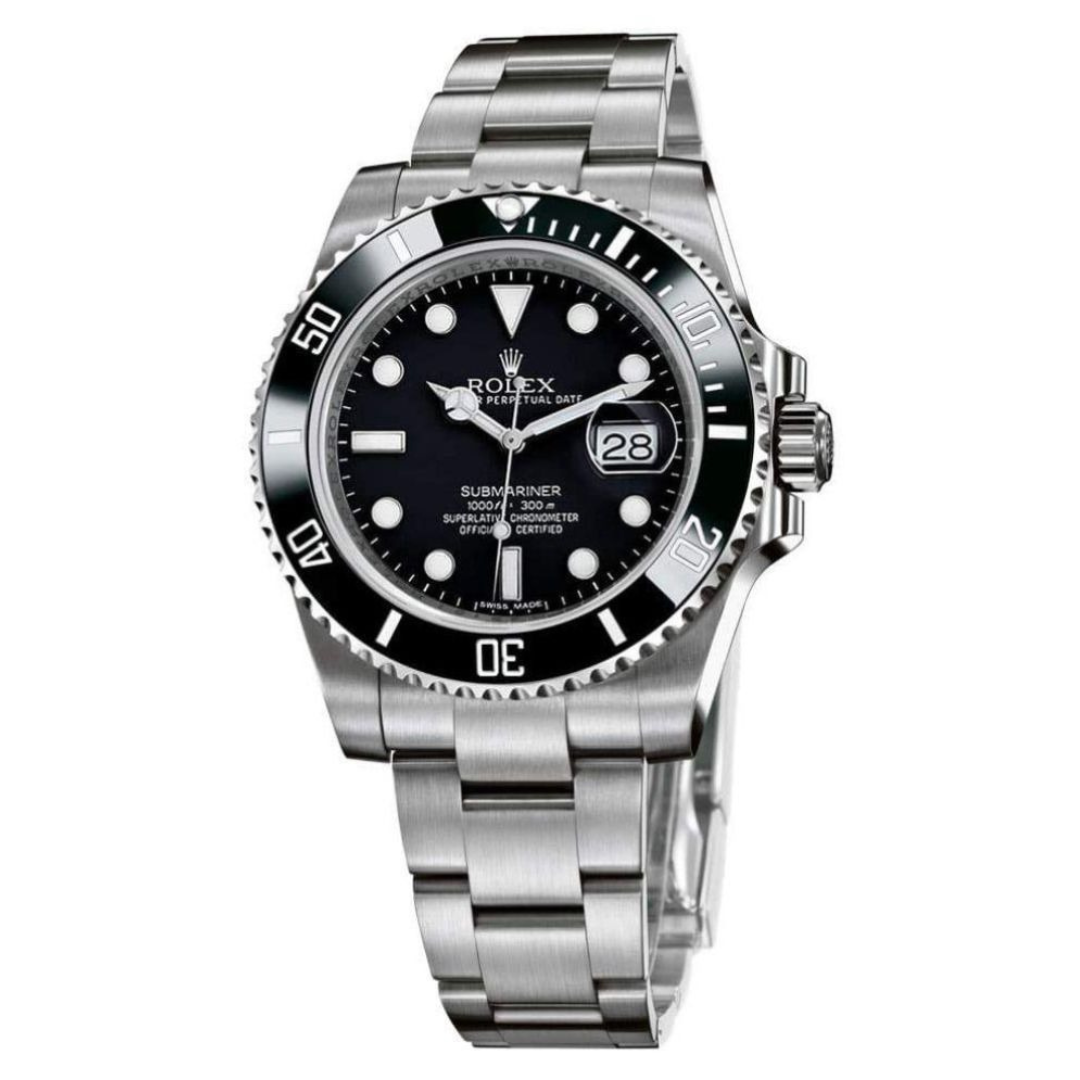 Elite RLX Submariner Black Dial Stainless Steel